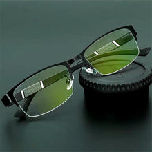 Load image into Gallery viewer, Lightweight Alloy Semi-Rimless Reading Glasses For Men And Women With Quality Half Frame Men Reading Glasses For Men New Retro Eyewear