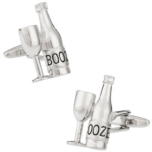Load image into Gallery viewer, Liquor Cufflinks for your Drunk Friend