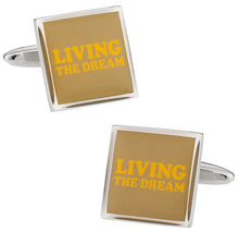 Load image into Gallery viewer, Living the Dream Cufflinks