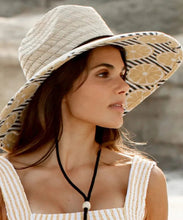 Load image into Gallery viewer, Peter Grimm Lemonade Lifeguard - Rye Straw Lifeguard Hat