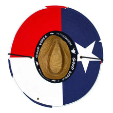 Load image into Gallery viewer, Peter Grimm Lone Star State - Rye Straw Lifeguard Hat