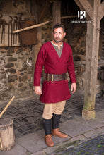 Load image into Gallery viewer, Viking Coat Loki Red