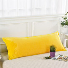 Load image into Gallery viewer, Long Colorful Pillow Case Soft Comfortable Adults Double Luxury Body Pillow Cover Soft Friendly Pillow Case Lover Sleeping Pillow Cover Body Pillowcase
