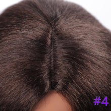 Load image into Gallery viewer, Long Kinky Straight Synthetic Wigs for Black Women Black Brown Blonde Ginger Red White Hair Afro Wigs Synthetic Hair Wigs For Black Women Cosplay Wigs For Women
