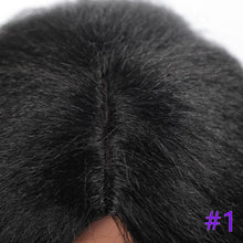 Load image into Gallery viewer, Long Kinky Straight Synthetic Wigs for Black Women Black Brown Blonde Ginger Red White Hair Afro Wigs Synthetic Hair Wigs For Black Women Cosplay Wigs For Women