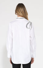 Load image into Gallery viewer, Long Sleeve Shirt Button Down Sequin Embellished