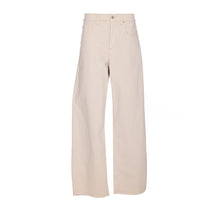 Load image into Gallery viewer, Brunello Cucinelli Women Loose Barrel Denim Pants With Monile