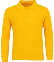 Load image into Gallery viewer, Toddlers Long Sleeve Pique Polo Shirt - Single