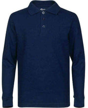 Load image into Gallery viewer, Toddlers Long Sleeve Pique Polo Shirt - Single