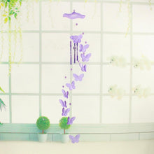 Load image into Gallery viewer, Lucky Butterfly Hanging Wind Chime Bell Garden Decoration Ornament Gift Home Decoration Fashion High-end Gift Butterfly Gift Grandmother Gift Mother Gift Birthday Gift Festival Gift Witness Friendship Outdoor Wind Chime Garden Decor