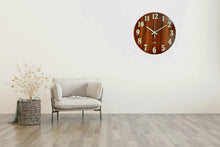 Load image into Gallery viewer, Luminous Wall Clock Silent Non-Ticking Quartz Wall Clocks Large Luminous Function Numbers and Hands Battery Operated Decorative Wall Clock for Office 12 Inch Wooden Silent Non-Ticking Kitchen Wall Clocks With Night Lights For Indoor/Outdoor Living Room