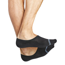 Load image into Gallery viewer, Luna Black No Show Socks