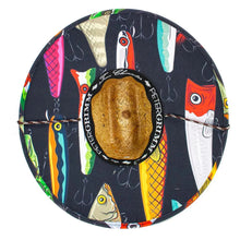 Load image into Gallery viewer, Peter Grimm Lures - Straw Lifeguard Hat