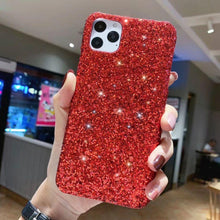 Load image into Gallery viewer, Luxurious Glitter Case For iPhone 11 Pro XS Max Case Cover For iPhone 6 7 8 Plus 11Pro Max 13 Pro Max Ultra Thin Sparkle Diamond Full Body Protective Edges Precise Fit Dustproof Anti Fingerprint Scratch-Resistant Phone Cover