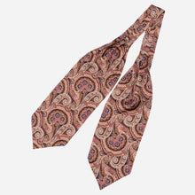 Load image into Gallery viewer, Bugatti - Silk Ascot Cravat Tie - Mahogany