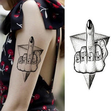 Load image into Gallery viewer, Luxury Colorful And Black Womens Tattoo Temporary Flower Waterproof Elegant Modern Tattoo For Shoulder