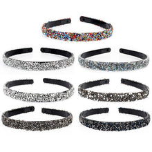 Load image into Gallery viewer, Luxury Crystal Pearl Rhinestone Headbands Fashion Women Hair Accessories Headdress Padded Hairbands Hair Bands Sparkly Hair Hoop Gorgeous Hair Accessories For Women