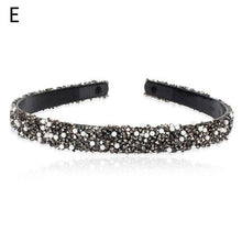 Load image into Gallery viewer, Luxury Crystal Pearl Rhinestone Headbands Fashion Women Hair Accessories Headdress Padded Hairbands Hair Bands Sparkly Hair Hoop Gorgeous Hair Accessories For Women