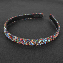 Load image into Gallery viewer, Luxury Crystal Pearl Rhinestone Headbands Fashion Women Hair Accessories Headdress Padded Hairbands Hair Bands Sparkly Hair Hoop Gorgeous Hair Accessories For Women