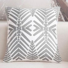 Load image into Gallery viewer, Luxury Embroidered Pink Pillow Cover Elegant Cushions Cover For Sofa Flower Geometric Cotton Pillow Case Throw Pillow Covers Modern Geometric Pillowcase Throw Cushion Cover for Bed Couch Sofa Office Decor 45*45
