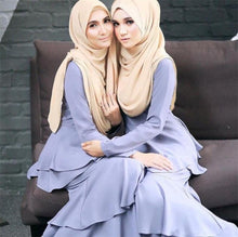 Load image into Gallery viewer, Luxury Fashion Long Soft Solid Chiffon Scarf Head Wrap Echarpe Shawl Lightweight Headscarf Instant Ready To Wear Elegant Hijab Scarf Wrap Muslim Shawl Islamic Hijabs Arab Wrap Head Scarves For Women