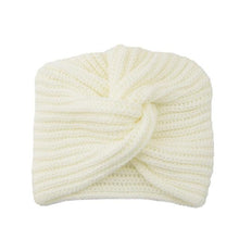 Load image into Gallery viewer, Luxury Fashion Ready To Wear Soft Cashmere Muslim Inner Hijab Caps Turban Cashmere Cross Elegant Wrap Head Hat Wool Lightweight Knitting Hijab Bonnet Cap For Women