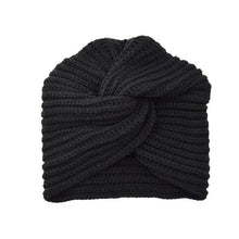 Load image into Gallery viewer, Luxury Fashion Ready To Wear Soft Cashmere Muslim Inner Hijab Caps Turban Cashmere Cross Elegant Wrap Head Hat Wool Lightweight Knitting Hijab Bonnet Cap For Women