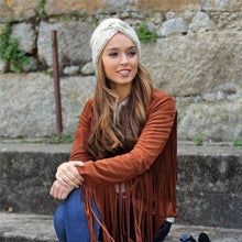 Load image into Gallery viewer, Luxury Fashion Ready To Wear Soft Cashmere Muslim Inner Hijab Caps Turban Cashmere Cross Elegant Wrap Head Hat Wool Lightweight Knitting Hijab Bonnet Cap For Women
