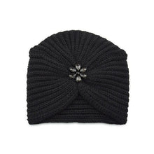 Load image into Gallery viewer, Luxury Fashion Ready To Wear Soft Cashmere Muslim Inner Hijab Caps Turban Cashmere Cross Elegant Wrap Head Hat Wool Lightweight Knitting Hijab Bonnet Cap For Women