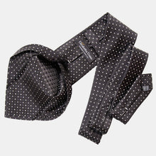 Load image into Gallery viewer, Barbera - Silk Jacquard Tie - Black