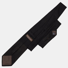 Load image into Gallery viewer, Nero - Black Silk Grenadine Tie