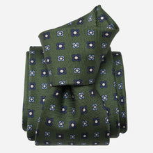 Load image into Gallery viewer, Siracusa - Printed Silk Tie - Green