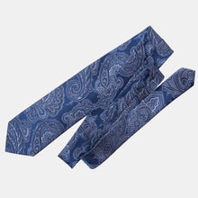 Load image into Gallery viewer, Cortina - Silk Jacquard Tie - Royal Blue