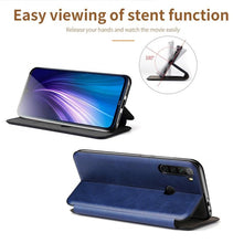 Load image into Gallery viewer, Luxury Leather Flip Case For Xiaomi Redmi Note 9 9S 10 5G 10S 11 11S 8 Pro 8T 7 + Plus Wallet Cover On Redmi 7A 6 6A 9 9A 9C 9T Durable Leather flip Back Covers