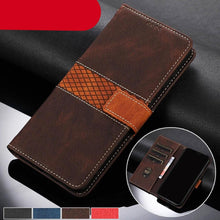 Load image into Gallery viewer, Luxury Leather Magnetic Flip Case For iPhone 14 13 12 Mini 11 Pro XS Max X XR 6 6s 8 7 Plus SE Wallet Card Phone Cover PU Leather Wallet Case with Card Pockets Back Flip Cover for iPhone