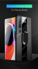 Load image into Gallery viewer, Luxury Leather Phone Case For Xiaomi Mi 11i 9T 10T 11T Pro 11 Lite Redmi Note 9S 7 8 9 10 Pro 8T Cover Case Leather Mobile Phone Case with 360° Rotating Ring Vintage Two Tone Durable Phone Cover