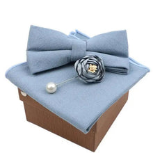 Load image into Gallery viewer, Luxury Men Cotton Colorful Bowtie Elegant Design Perfect Gifts For Men Fashionable Party Bowtie