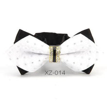 Load image into Gallery viewer, Luxury Men Polyester Bowtie Fashionable Bowtie Stylish Design Wedding Parties Bowties