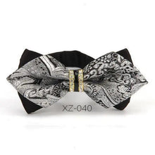Load image into Gallery viewer, Luxury Men Polyester Bowtie Fashionable Bowtie Stylish Design Wedding Parties Bowties