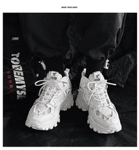 Load image into Gallery viewer, Luxury Mens Sneakers White Sneakers Men High Fashion Comfy Fashion Sneakers Breathable Athletic Casual Shoes Shock Absorption For Running