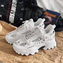 Load image into Gallery viewer, Luxury Mens Sneakers White Sneakers Men High Fashion Comfy Fashion Sneakers Breathable Athletic Casual Shoes Shock Absorption For Running