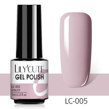 Load image into Gallery viewer, Luxury Metallic Womens Nail Polish Silver Rose Permanent UV Gel Nail Varnish Elegant Luxury Metal Effect More Collor For Girls