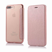 Load image into Gallery viewer, Luxury Slim Leather Wallet Flip Case For iPhone 14 Pro 13 12 Card Holder Cover Shock-Absorption Anti-Scratch Bumper Back Cover for New iPhone