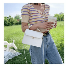 Load image into Gallery viewer, Luxury Snow White Crossbody Bags For Women And Girls Small PU Leather Handbag - Ladies Designer Evening Bags