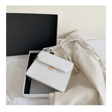 Load image into Gallery viewer, Luxury Snow White Crossbody Bags For Women And Girls Small PU Leather Handbag - Ladies Designer Evening Bags