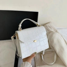 Load image into Gallery viewer, Luxury Snow White Crossbody Bags For Women And Girls Small PU Leather Handbag - Ladies Designer Evening Bags