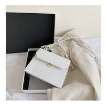 Load image into Gallery viewer, Luxury Snow White Crossbody Bags For Women And Girls Small PU Leather Handbag - Ladies Designer Evening Bags