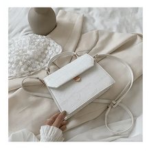 Load image into Gallery viewer, Luxury Snow White Crossbody Bags For Women And Girls Small PU Leather Handbag - Ladies Designer Evening Bags