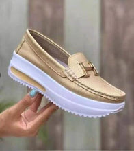 Load image into Gallery viewer, Luxury Spring Comfortable Women's Sneakers Fashion Lace Up Casual Little White Shoes Women Flats Walking Shoes Comfortable Elastic Casual Espadrilles Great Women Gift