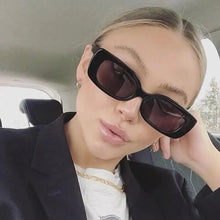 Load image into Gallery viewer, Luxury Square Black Women Retro Vintage Sunglasses Small Rectangle Female Sun Glasses Vintage Design Eyewear